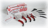 Contour Pro Knives - conjunto de 10 cuchillos de acero inoxidable con soporte mural magnetico inclu&iacute;do